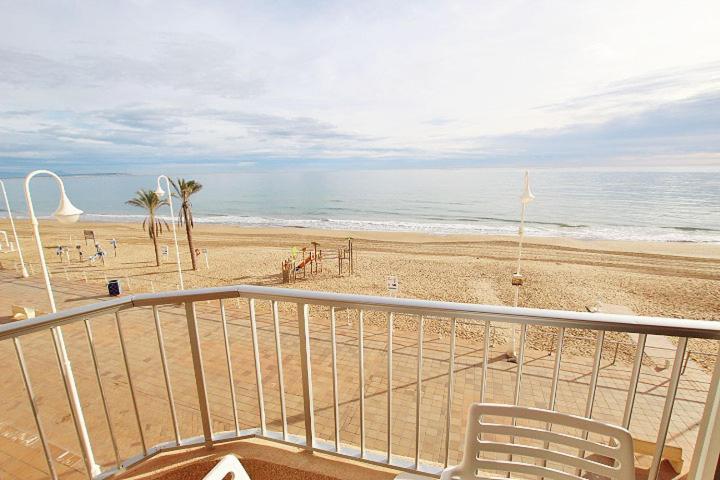 Apartamento Europa Primera Linea De Playa Guardamar Apartment Guardamar del Segura Bagian luar foto